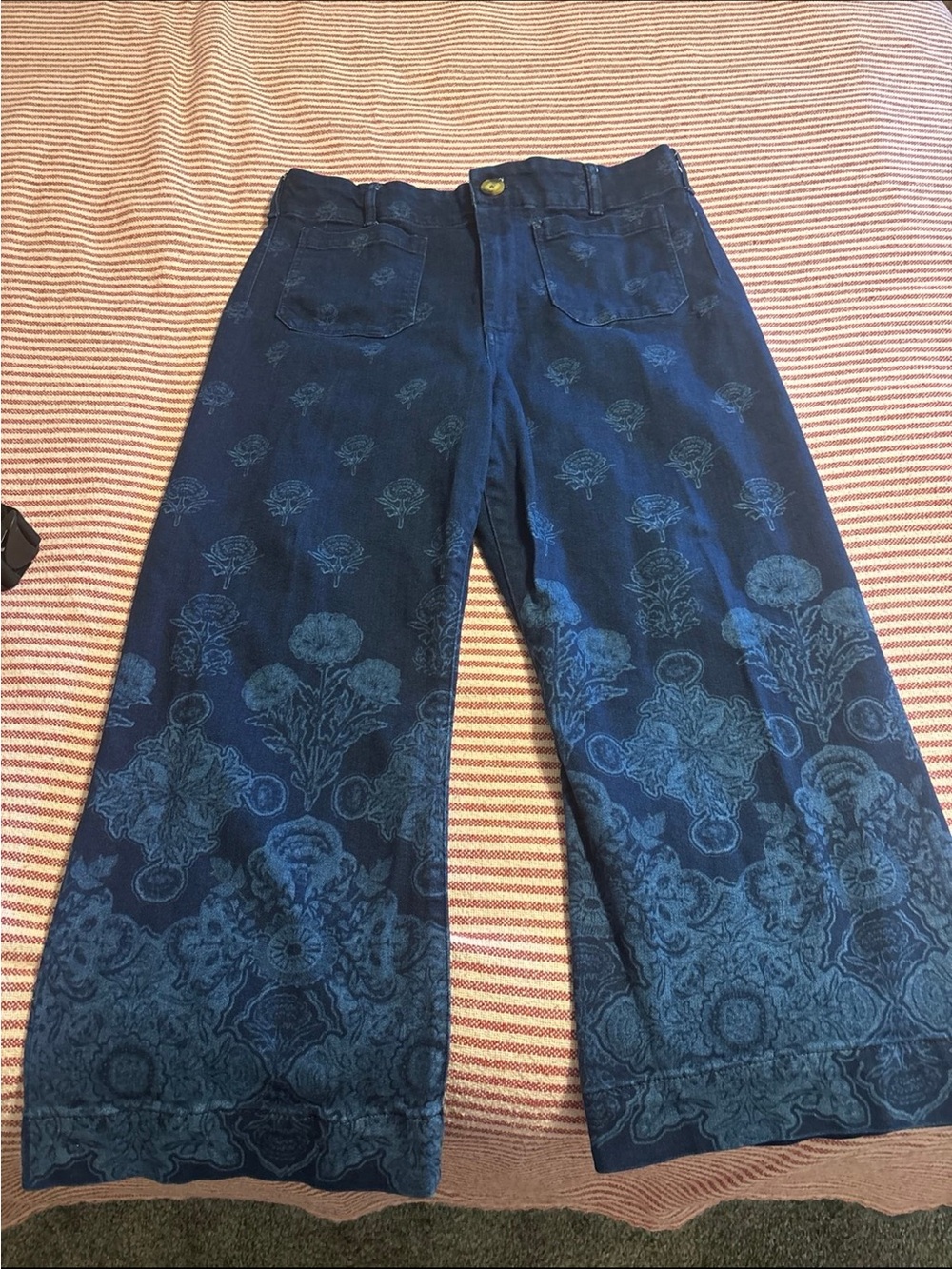 Maeve Dark Blue Denim Jeans